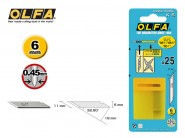 Náhradní čepele KB pro skalpel OLFA (25 ks)