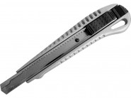 Nůž ulamovací kovový 9 mm, břit, odlamovací čepel, výsuvný, řezák, 