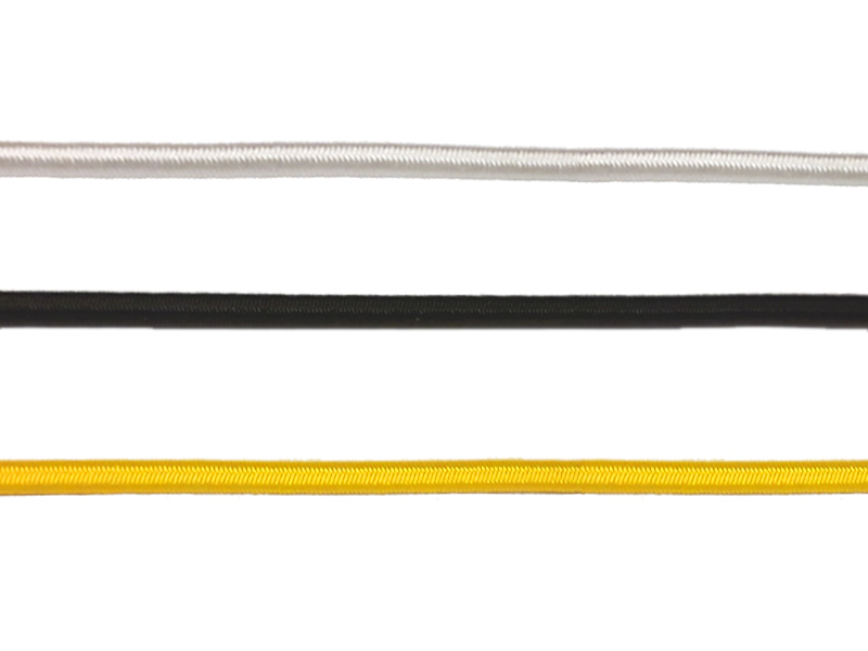 Gumolano ø 4 mm, gumové, elastické, pružné lano, gumicuk, gumifix