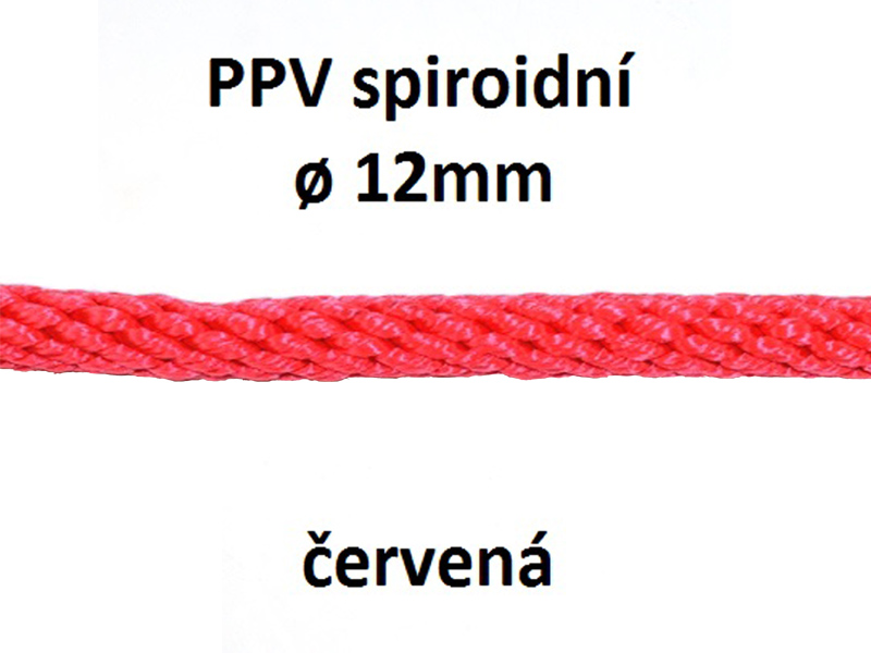 PPV lano spiroidní ø 12 mm
