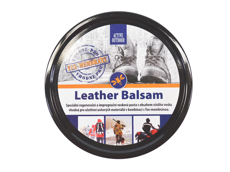 Impregnace balzám na kůži, na boty, Active outdoor leather balsam