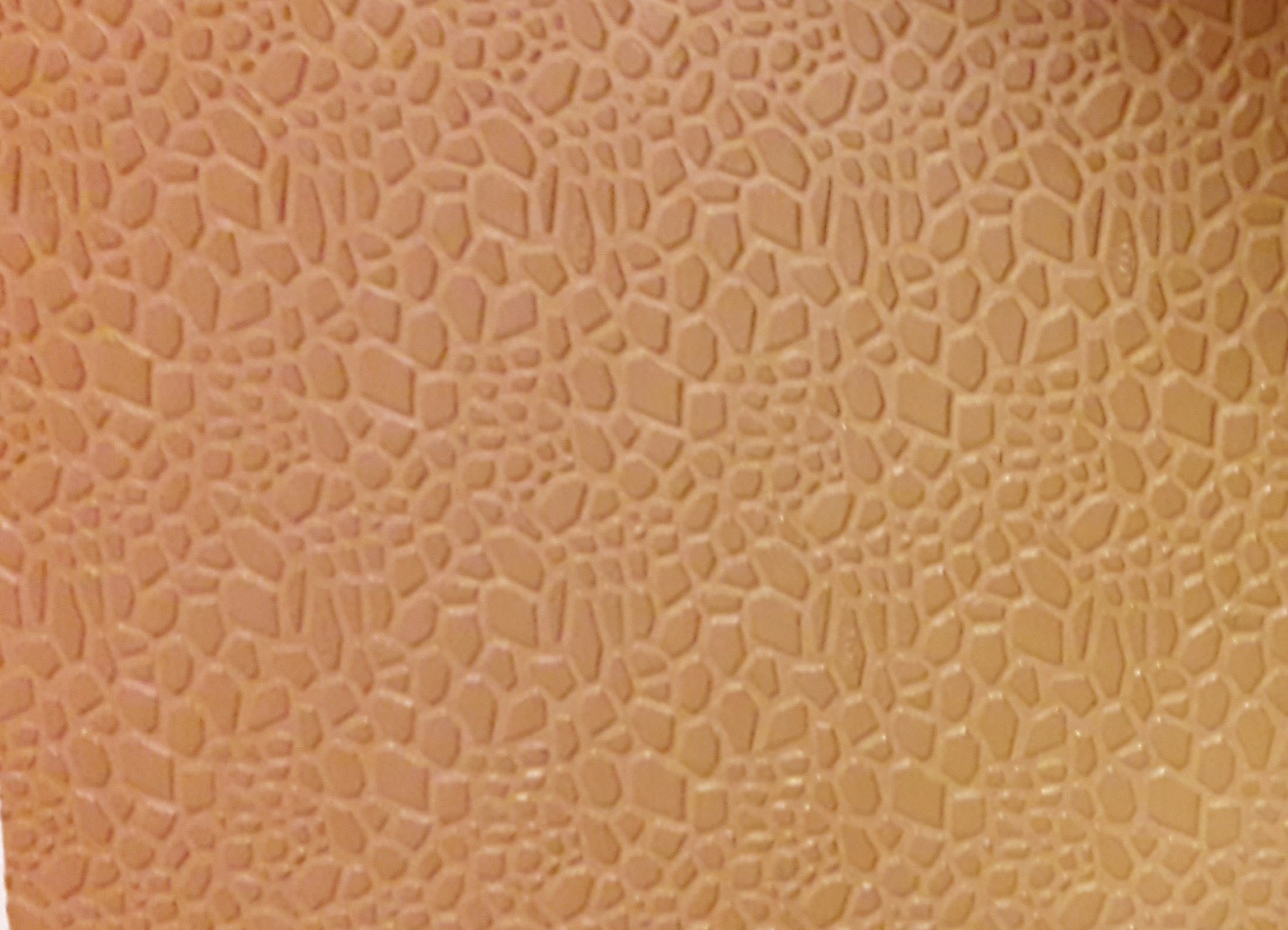 Mozaika 6 mm obuvnická plotna béžová, guma, podrážka, pryž