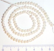 Říční perly ø  3 - 4 mm AAA 