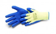 Pracovní rukavice NATURAL LATEX zvrásněné